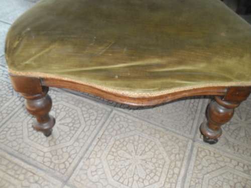 Old regency/Victorian style chair on casters need totally restoration bad condition collection only