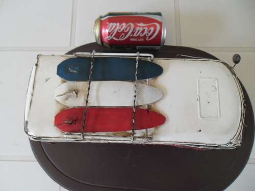 Large 310mm long metal Kombi see condition 3 wheels only for decor postnet postage R120