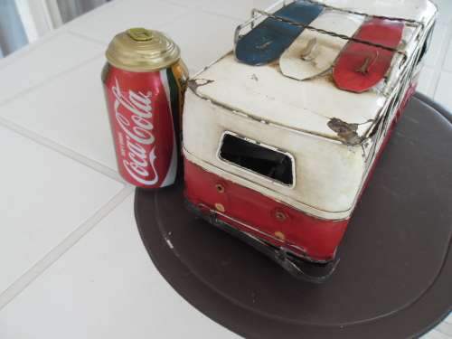 Large 310mm long metal Kombi see condition 3 wheels only for decor postnet postage R120