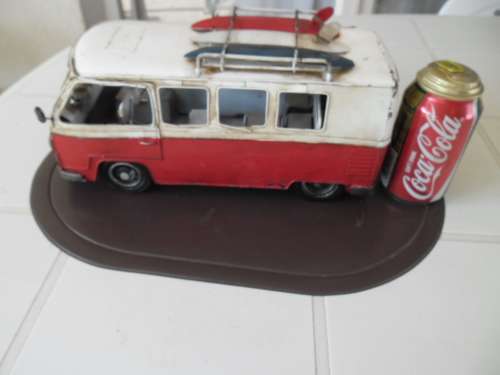 Large 310mm long metal Kombi see condition 3 wheels only for decor postnet postage R120
