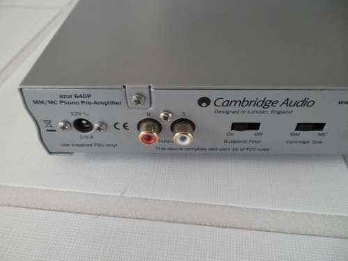 well look after Cambridge Audio 640P Phono stage with manual postage Postnet R120