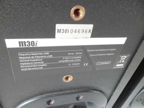 Mint condition Mission M30I speakers with onoy only A few hours played postage Postnet R140