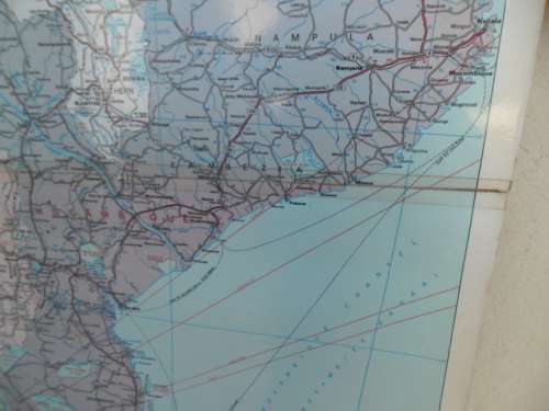 very large Africa map size is 1580mm x 1300mm collection only