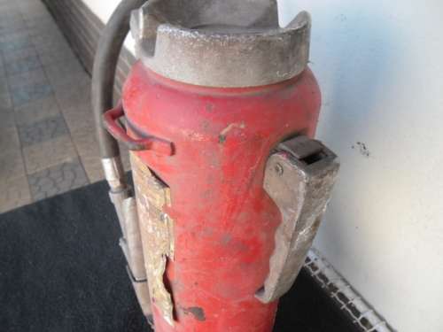 used fire extinguisher metal 420mm high weighs 7,5 kg add to your order R180 for postnet postage