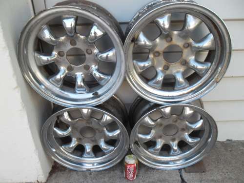 4 - 14` Cyclone wheels 5 holes 119mm PCD stamped 6J - 14 collection only in Vereeniging Gauteng
