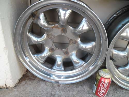 4 - 14` Cyclone wheels 5 holes 119mm PCD stamped 6J - 14 collection only in Vereeniging Gauteng