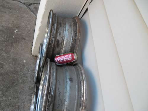 4 - 14` Cyclone wheels 5 holes 119mm PCD stamped 6J - 14 collection only in Vereeniging Gauteng