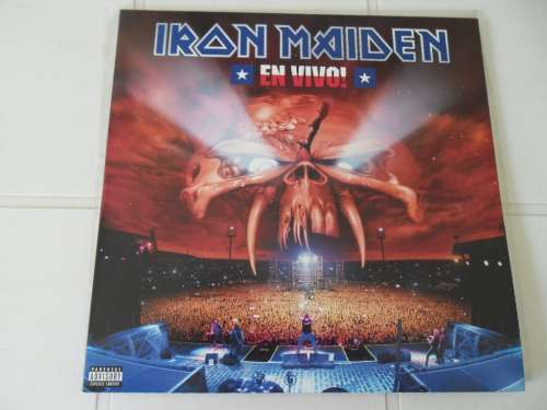 Iron Maiden En Vivo double Picture Vinyl mint condition add to your order R120 for Postnet postage
