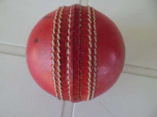 135g solid hide made by AG Thompson Australin cricet ball