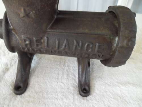 very heavy Husovarna 22 Reliance Sweden mincer for decor