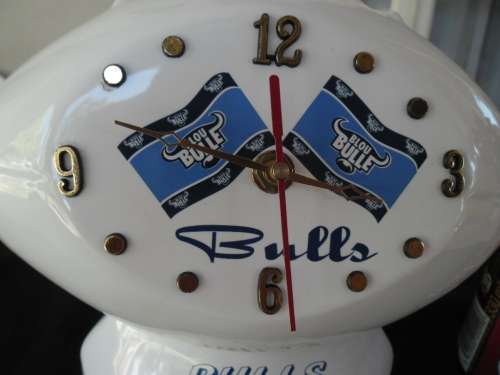Large Bulls is Bakgat porcelaine Rugby boll add