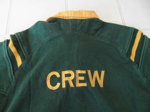 L - 1999 rugby SA word cup thick wool SA airways crew juysey