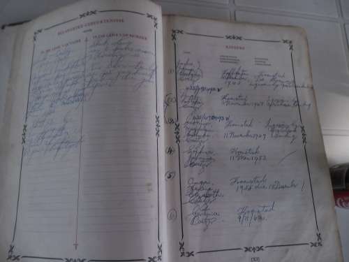 very heavy and very large 1953 Bybel weighs 5kg size 70mm thick add Postage R140