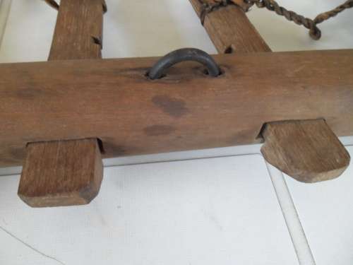 rare stunning wood 600mm wide ossewa juk
