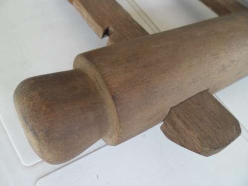 rare stunning wood 600mm wide ossewa juk