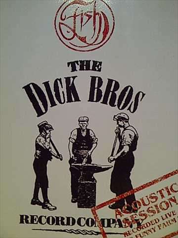Fish : The Dick Bros : Acoustic Session : CD