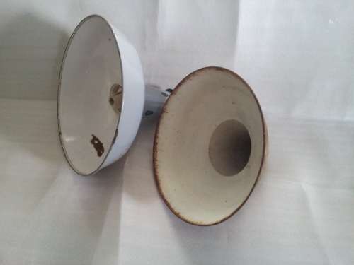 Enamel Lamp Shades