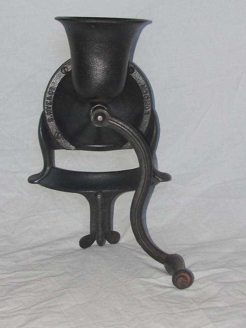 Coffee Grinder by S.Nye & Co with Royal Coat of Arms