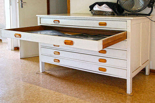 Wood Filing Cabinet