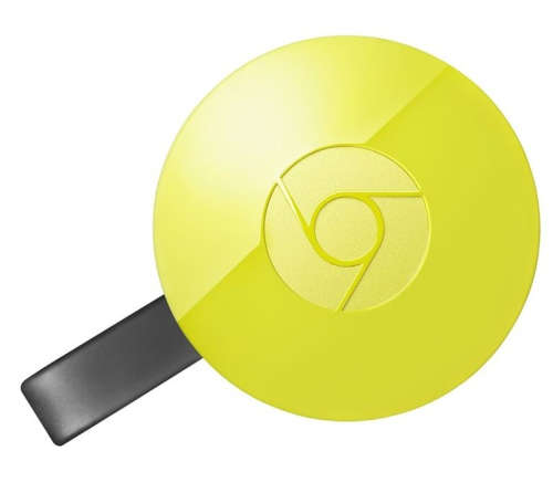 GOOGLE CHROMECAST 2 HDMI STREAMING MEDIA PLAYER (2015) LEMON | INSTOCK