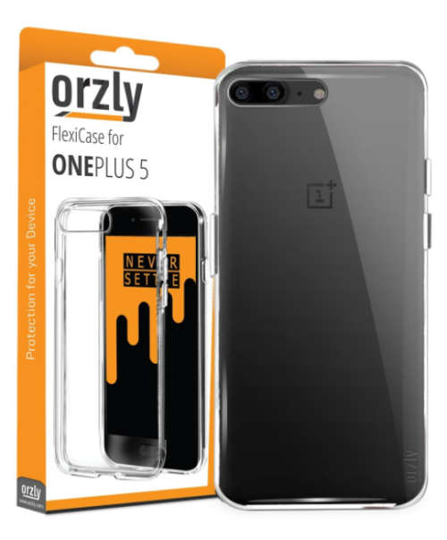 ONEPLUS 5 SLIM-FIT FLEXICASE CLEAR ORZLY | INSTOCK