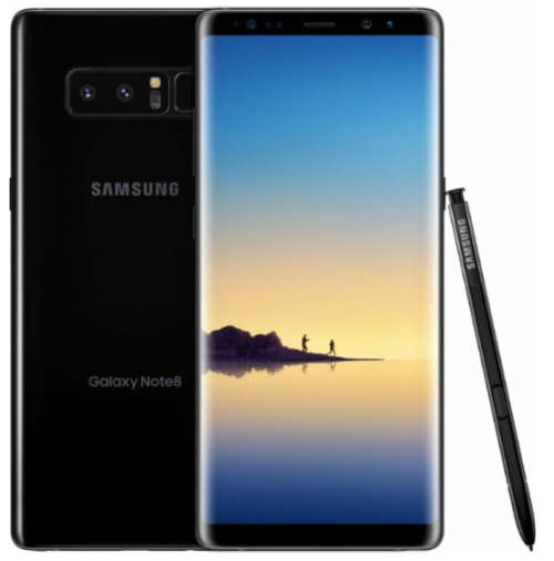 SAMSUNG GALAXY NOTE 8 N950FD 64GB LTE DUAL SIM MIDNIGHT BLACK | INSTOCK