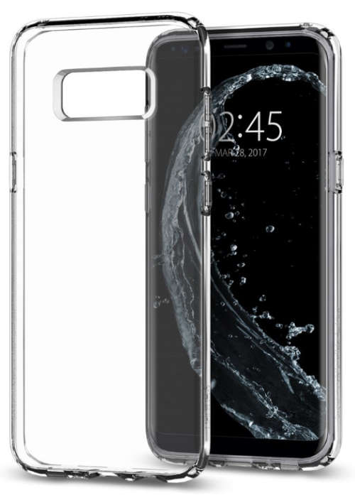 SAMSUNG GALAXY S8+ PLUS PREMIUM SLIM LIQUID CRYSTAL CASE CLEAR SPIGEN | INSTOCK