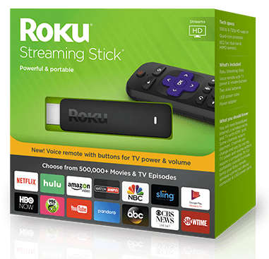 ROKU STREAMING STICK MEDIA PLAYER 3800R (2017) | INSTOCK
