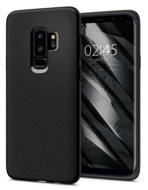 SAMSUNG GALAXY S9+ PREMIUM SLIM LIQUID AIR ARMOR CASE BLACK SPIGEN | INSTOCK