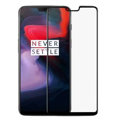 ONEPLUS 6 PREMIUM 3D TEMPERED GLASS SCREEN PROTECTOR BLACK | INSTOCK