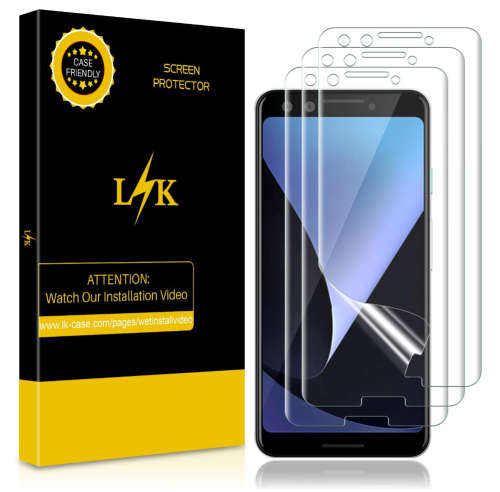 GOOGLE PIXEL 3 LIQUID SKIN SCREEN PROTECTOR 3PK LK | INSTOCK