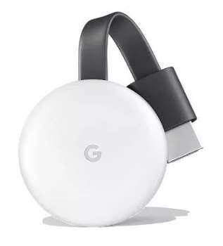 GOOGLE CHROMECAST 3 (2018) CHALK | INSTOCK
