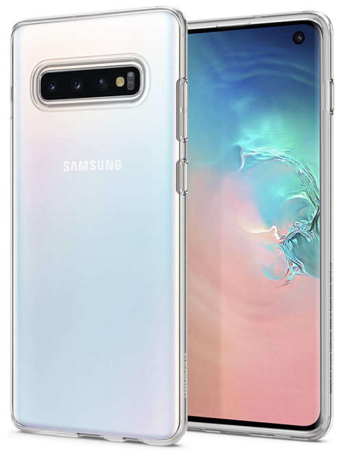 SAMSUNG GALAXY S10 PREMIUM SLIM LIQUID CRYSTAL CASE CLEAR SPIGEN | INSTOCK