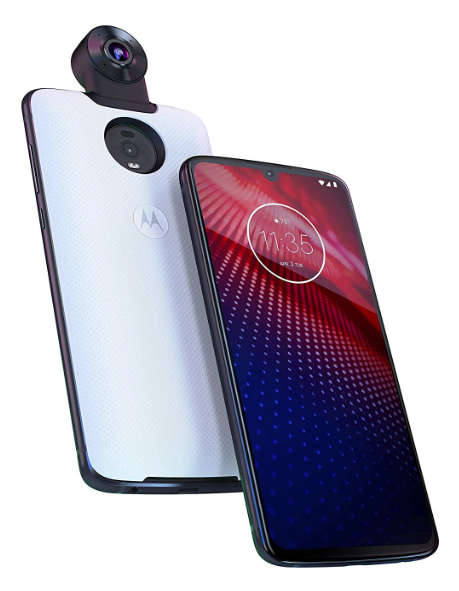 MOTOROLA MOTO Z4 128GB FLASH GRAY WITH MOTO 360 CAMERA | INSTOCK