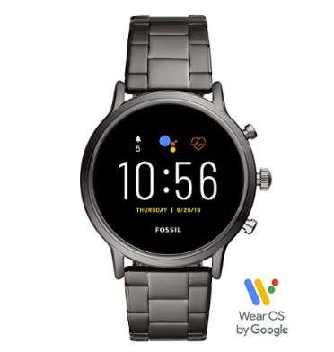FOSSIL GEN 5 CARLYLE SMARTWATCH STAINLESS STEEL SMOKE | INSTOCK
