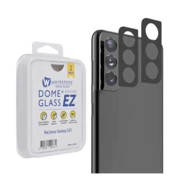 SAMSUNG GALAXY S21 PREMIUM TEMPERED GLASS CAMERA PROTECTOR 2PK WHITESTONE | INSTOCK
