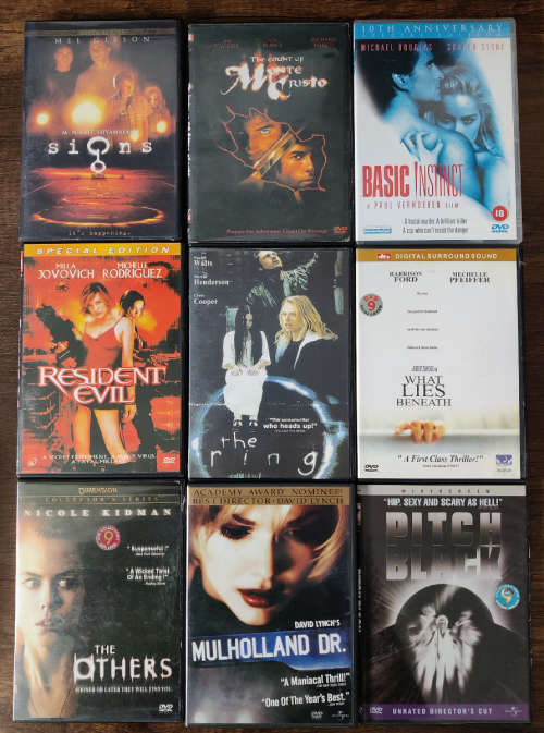 DVD CLASSIC MOVIE BUNDLE - THRILLER