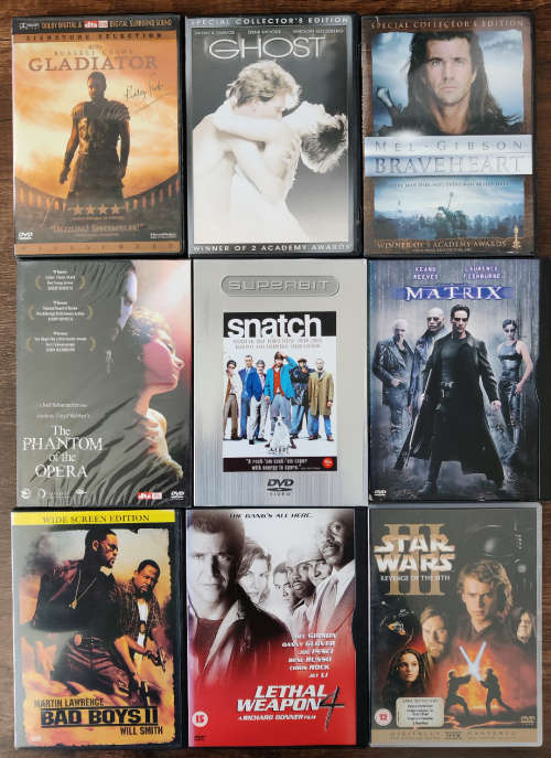 DVD CLASSIC MOVIE BUNDLE - THEATERICAL CLASSICS