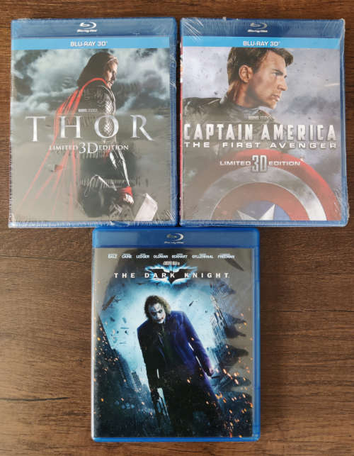 DVD BLURAY CLASSIC MOVIE BUNDLE - LIMITED 3D EDITION