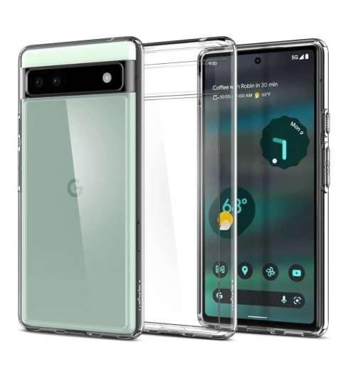 GOOGLE PIXEL 6A PREMIUM SLIM ULTRA HYBRID CASE CLEAR SPIGEN | INSTOCK