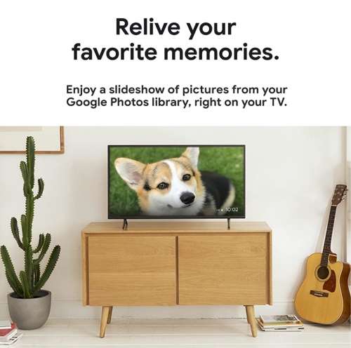 GOOGLE CHROMECAST 4 HD WITH GOOGLE TV SNOW | INSTOCK