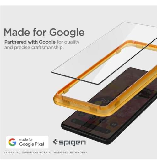 GOOGLE PIXEL 7 PREMIUM TEMPERED GLASS SCREEN PROTECTOR SPIGEN | INSTOCK