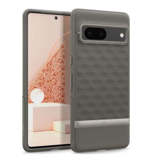 GOOGLE PIXEL 7 PREMIUM PARALLAX SERIES PROTECTIVE CASE ASH GRAY CASEOLOGY | INSTOCK