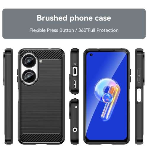ASUS ZENFONE 9 PREMIUM CARBON FIBRE TEXTURED CASE BLACK CRUZERLITE | INSTOCK