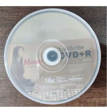 MELODY DVD+R LIGHTSCRIBE 16X 4.7GB / 120MIN 10PK