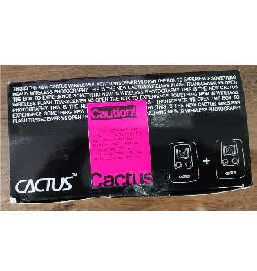CACTUS WIRELESS FLASH TRANSCEIVER V5 DUO