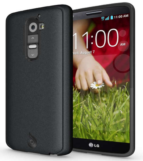 LG G2 Premium Flexible TPU Case | Matte Black | INSTOCK