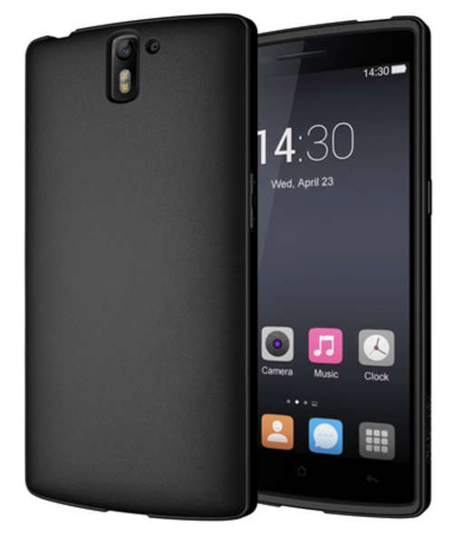 OnePlus One Premium Flexi Case | Ultra Slim Fit | Matte Black | FREE POSTAGE