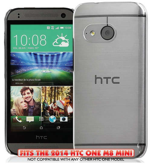HTC One M8 mini Premium Case | Slim | Clear | INSTOCK