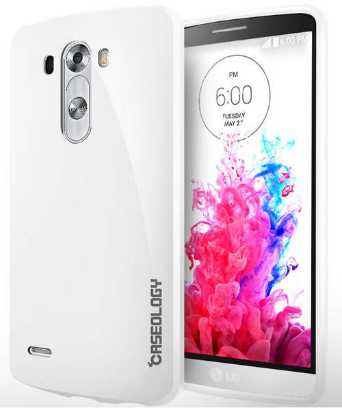 LG G3 Slim Fit Premium Case By Caseology | WHITE | INSTOCK